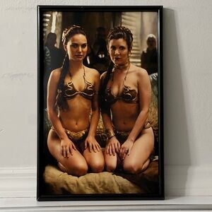 Princess Lea Padme Amidala Star Wars Poster